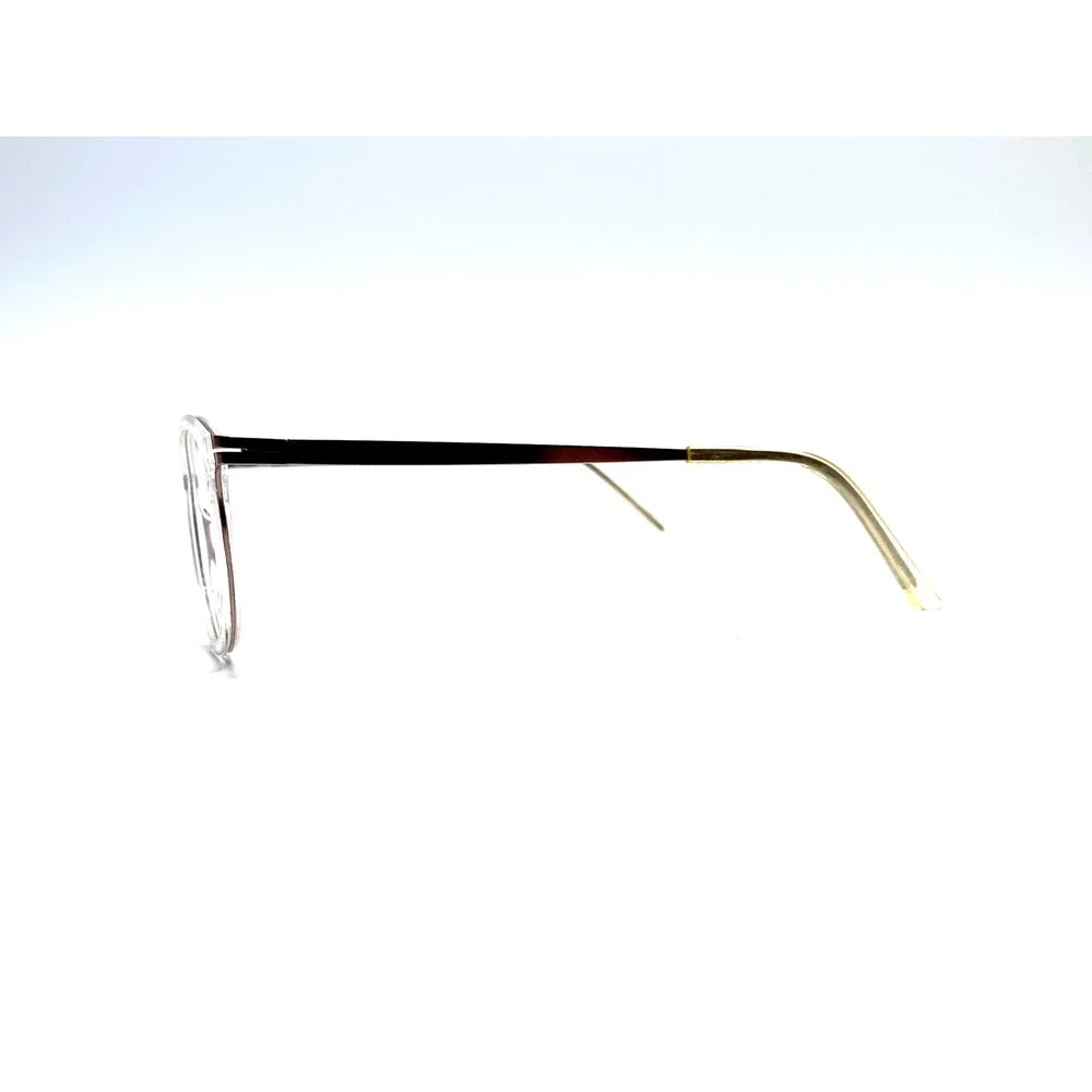 Isaac Mizrahi NY Women Eyeglass Clear Oval Gold Temples IM30001 PK 50-18-135